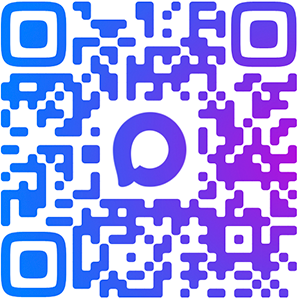 QR-код бота FitNomoBot в мессенджере MAX